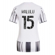 Juventus Pierre Kalulu #15 Replike Domaci Dres za Ženska 2025-26 Kratak Rukav
